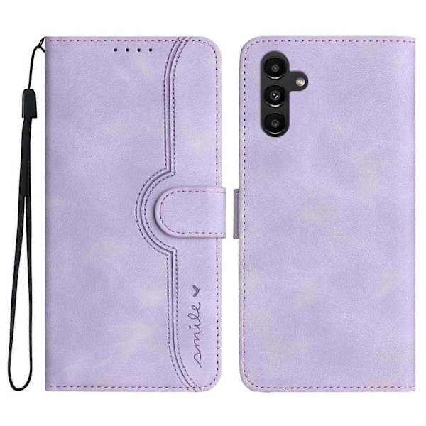 YX0030 Plånboksfodral i PU-läder för Samsung Galaxy S23 FE med tryckt stativ och flip-skydd Multicolor Style E