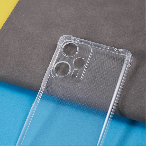 Blødt TPU-cover med forstærkede hjørner til Xiaomi Redmi Note 12 Turbo/Poco F5 5G