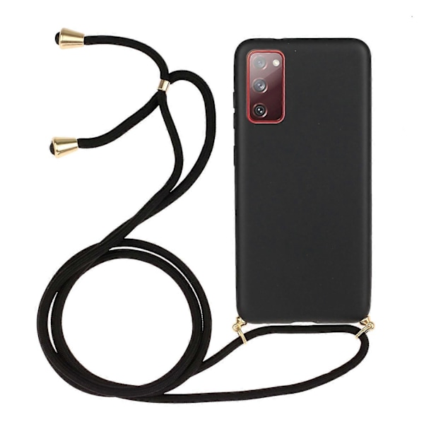 Samsung Galaxy S20 FE 4G/FE 5G/S20 Lite/S20 FE 2022 TPU+Vehnäolki Puhelinkotelo Hihnalla Multicolor Style A