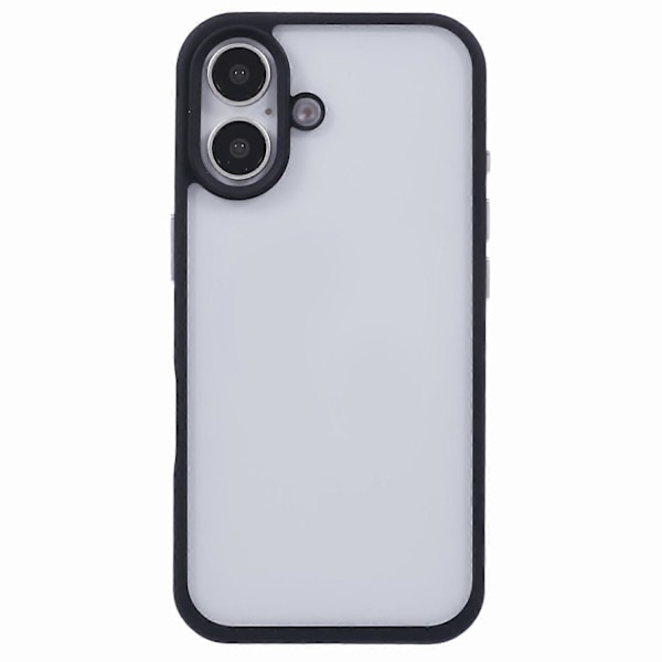 iPhone 16 -kotelo TPU+PC Kristallinkirkas takakansi kaulanauhan rei'illä Multicolor Style B
