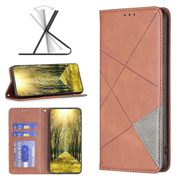 Telefoncover til Samsung Galaxy A05s 4G Etui Præget Læder Telefon Shell Multicolor Style C