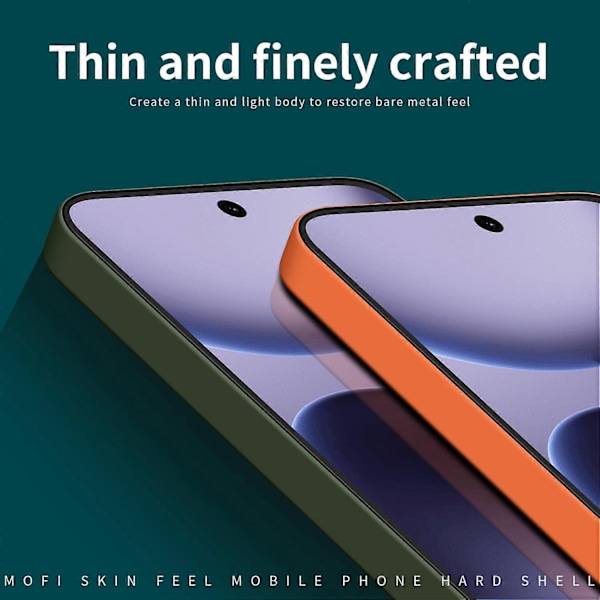 Oppo Find X8s 5G -puhelimen kuori MOFI JK Qin -sarjan ihoa myötäilevä mattapintainen sormenjälkiä estävä takakuori Multicolor Beige