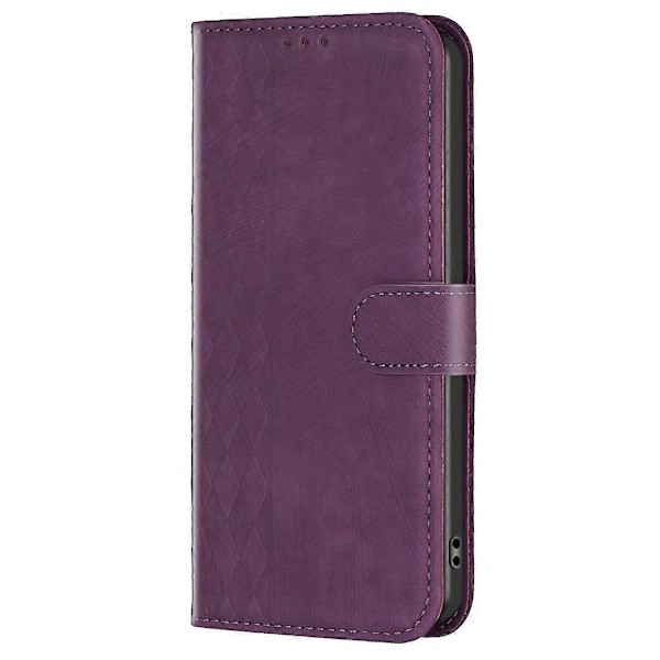 Til Samsung Galaxy A15 4G Etui Præget PU Læder Telefon Standpung Cover Multicolor Style B
