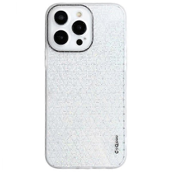 Q.COO TPU-etui til iPhone 14 Pro med skinnende aurora-effekt og præcise udskæringer Multicolor Style A