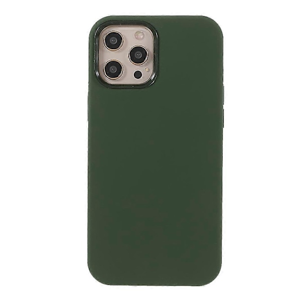 Myk Solid Silikon Fullkropps Beskyttelsesdeksel for iPhone 12 Pro Max 6.7 tommer Multicolor Style B