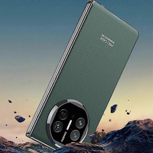 GKK Huawei Mate X5 -kotelo, kirkas karkaistu lasinen näytönsuoja, iskunkestävä PC-puhelinkuori Multicolor Style A