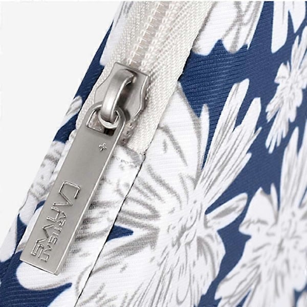 Type A CANVASARTISAN H34-01 11-tommers Notebook Støtsikker Beskyttende Sleeve Blomsterprint Laptop