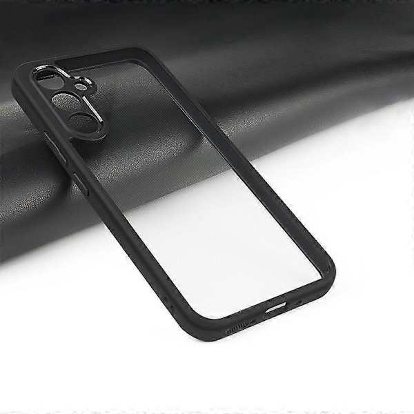 Samsung Galaxy A35 5G -kotelo TPU+PC Naarmuuntumaton Läpinäkyvä Puhelinkuori