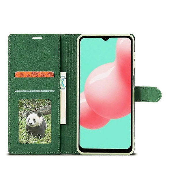 FORWENW F1 Series Læder Wallet Stand Cover Case til Samsung Galaxy A32 5G/M32 5G