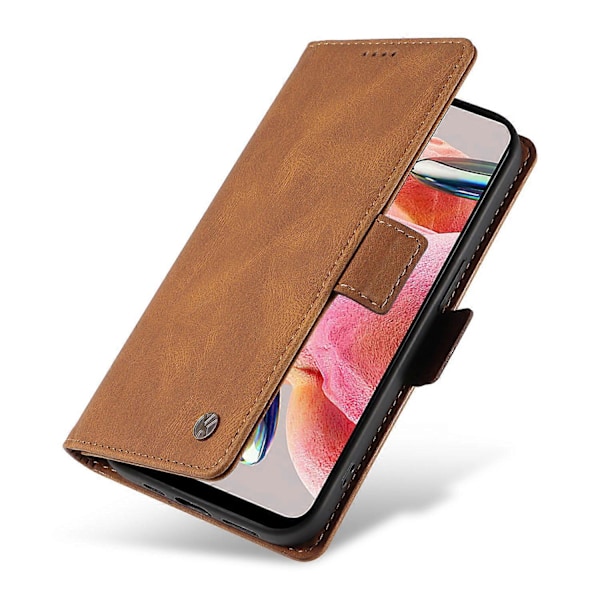YIKATU YK-005 Xiaomi Redmi Note 12 4G -puhelimelle, ihonmyötäinen suojakotelo PU-nahkainen lompakkokotelo jalustalla Multicolor Style C