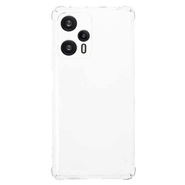 Blødt TPU-cover med forstærkede hjørner til Xiaomi Redmi Note 12 Turbo/Poco F5 5G