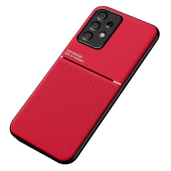 Telefonfodral för Samsung Galaxy A23 4G/A23 5G (Global Version), PU-läder + TPU-linjer Präglat Skal Multicolor Style B