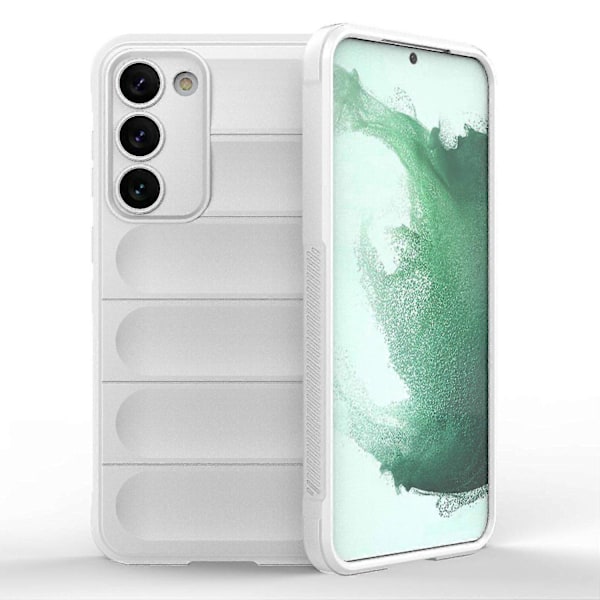 Mobiltelefondeksel for Samsung Galaxy S23, Fleksibel TPU Fallbeskyttelse Robust Bakside Multicolor Style C