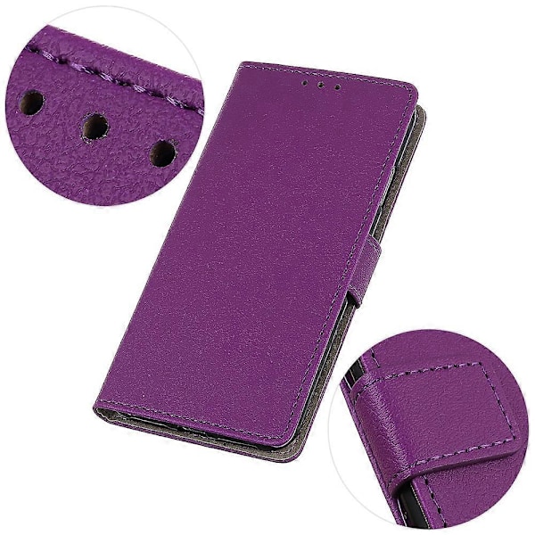 PU-læder etui med stativ og pung til Motorola Moto G75 5G Multicolor Style B