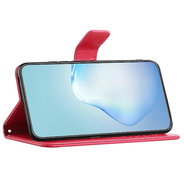 Til Samsung Galaxy A15 5G Etui Ugle Træ Præget Læder Flip Telefon Cover med Pung Multicolor Style H