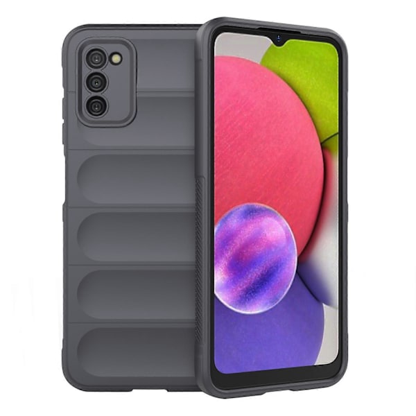 För Samsung Galaxy A03s (164.2 x 75.9 x 9.1mm) Flexibelt TPU Mobilskal Robust Baksida Multicolor Style I
