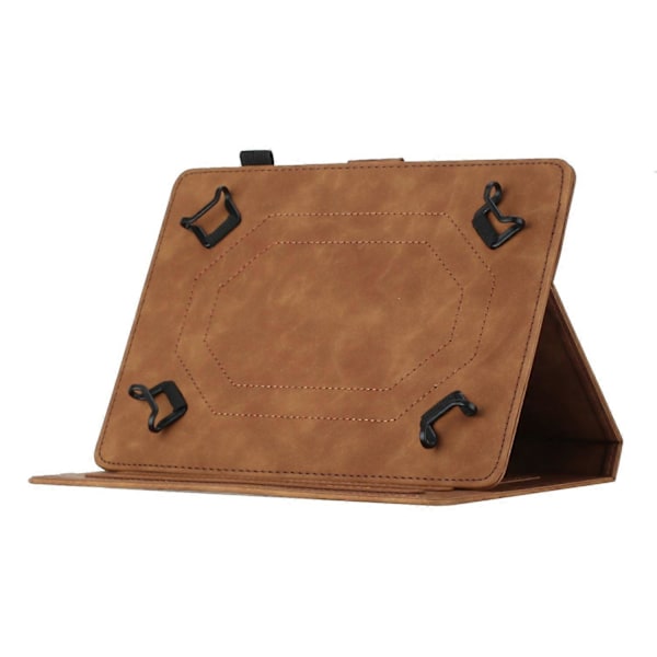 7-tums Tablet PU Läder Ställ Fodral Fjäril Tryckt Korthållare Tablet Skydd Multicolor Style B