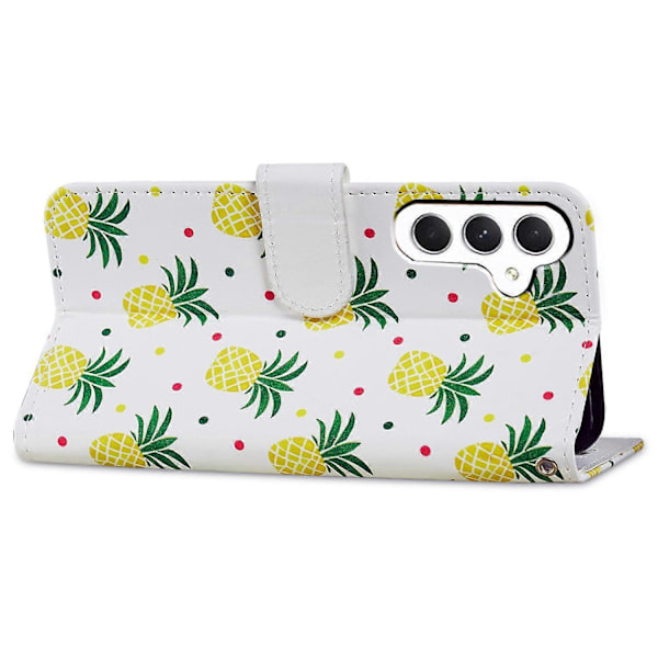 Til Samsung Galaxy A05s 4G Wallet Case PU Læder Mønster Print Telefon Cover Multicolor Style C