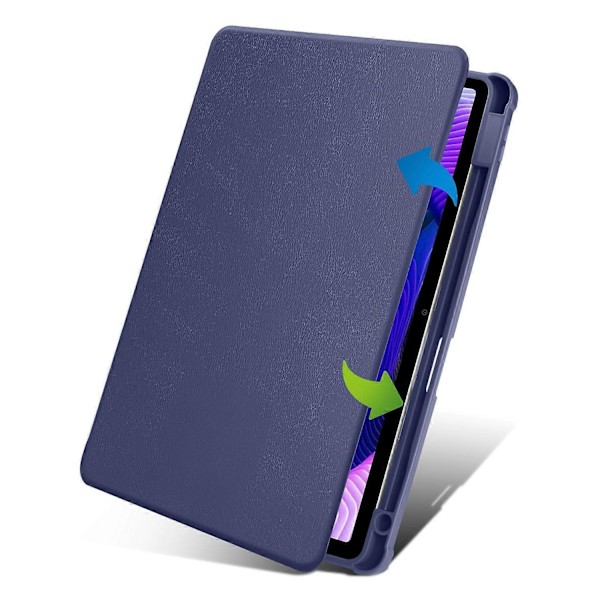 Fodral för Xiaomi Redmi Pad SE Läder Roterande Ställ Surfplatta Skydd Auto Sleep/Wake Multicolor Style G
