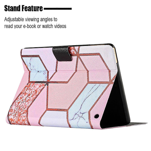 Til Fire Max 11 Smart Tablet Etui PU Læder Støtte Cover med Kortholder Multicolor Style F