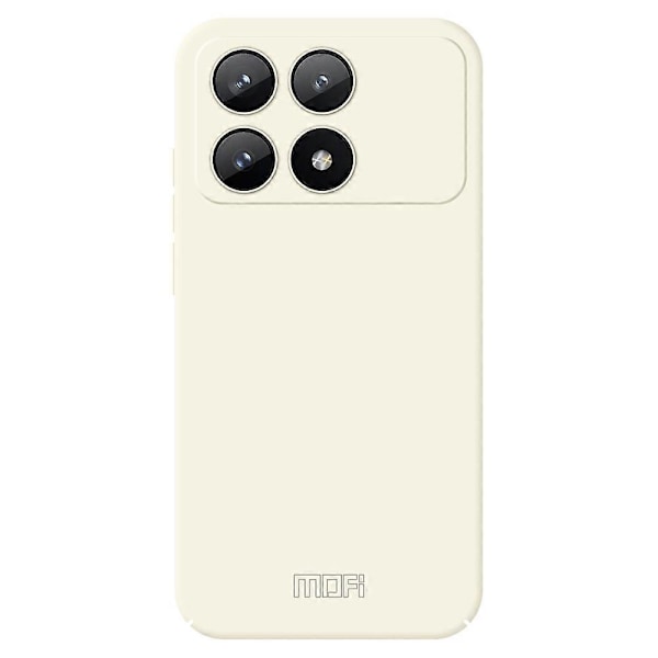 MOFI JK Qin Series Deksel til Xiaomi Redmi K70E 5G/Poco X6 Pro 5G - TPU+Akryl Hud-Berøringsdeksel Multicolor Beige