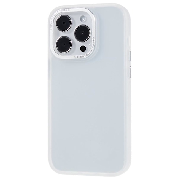 FULEXIN För iPhone 15 Pro PC+TPU Mobilskal Metall Linsskyddsram Anti-Repskydd Multicolor Style A