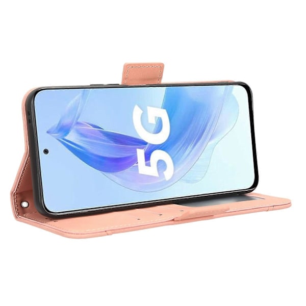 Honor 90 Lite 5G/X50i 5G Monipaikkainen Korttikotelo PU-Nahkainen Puhelinkotelo Jalustalla ja Lompakolla Multicolor Style A