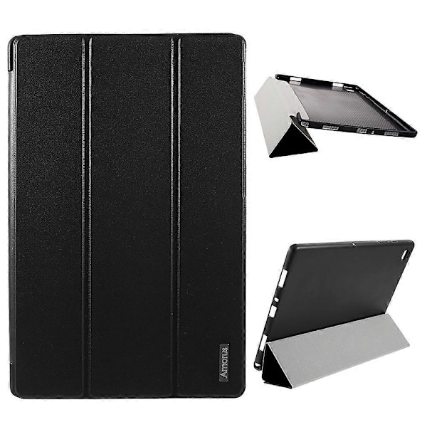 AMORUS Tri-fold Läderfodral med Ställ Stilrent Skal för Samsung Galaxy Tab A7 10.4 (2020)/(2022) T500