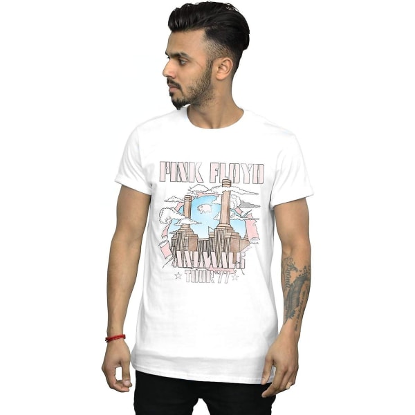 Pink Floyd t-shirt från djurfabriken för män White L