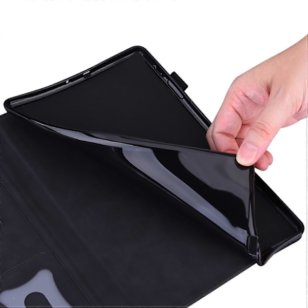 PU-læder tabletetui med fuld beskyttelse og pung-stativ til Xiaomi Redmi Pad SE Multicolor Style E