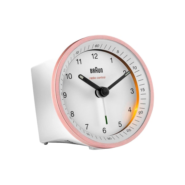 BRAUN CLOCK Analog Vækkeure BC07PW-DCF