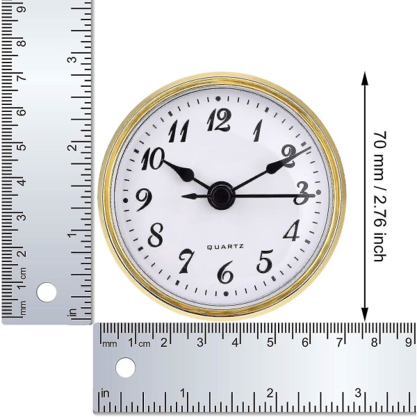 2,8 tum/ 70 Mm Quartz C Insert, Trim, Ara numeral, Quartz Movement ( Trim) #yogu