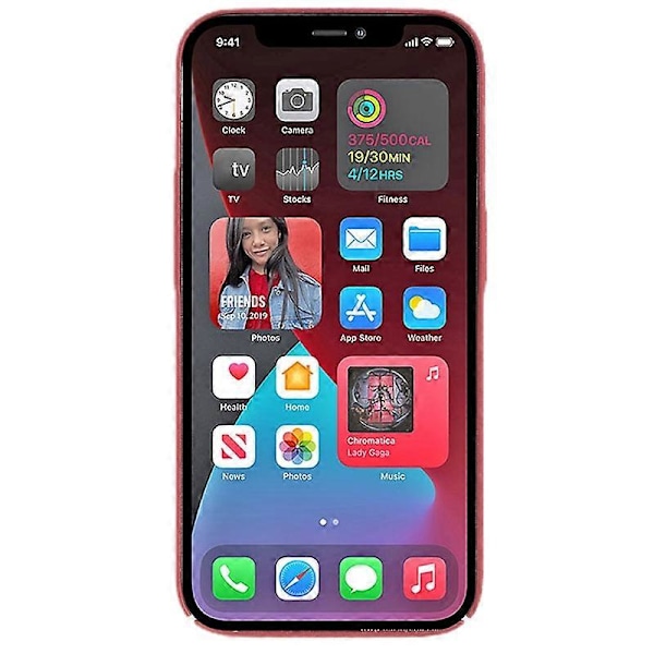 Mobiltelefon Cover til iPhone 12 Pro Max 6.7 tommer, Anti-Støv Mat Tekstur Hårdt PC Telefon Cover Multicolor Style G