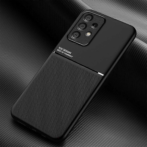 Telefonfodral för Samsung Galaxy A23 4G/A23 5G (Global Version), PU-läder + TPU-linjer Präglat Skal Multicolor Style A