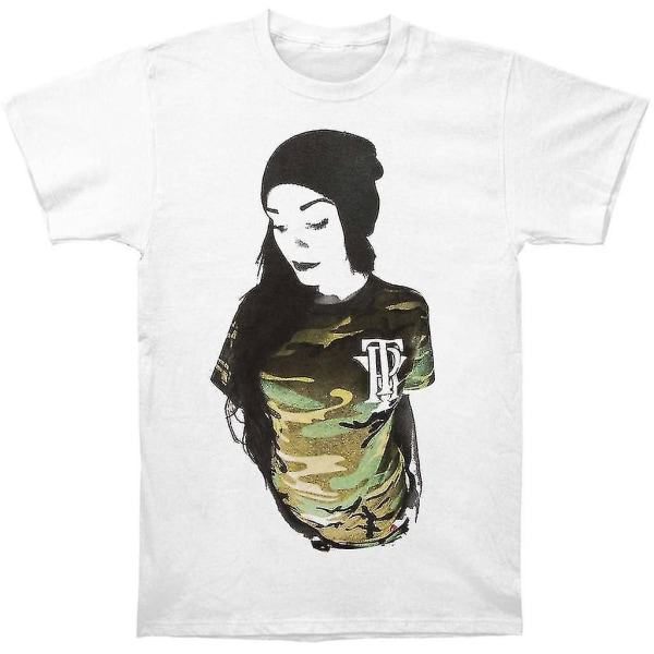 Plot In You Girl In Camo T-shirt Kläder XL
