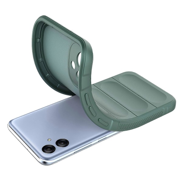 Mjukt, robust baksidesskal för Samsung Galaxy A04e 4G/F04 4G/M04 4G, reptåligt skyddsfodral Multicolor Style C