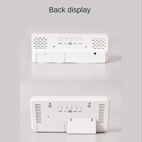 Digitalt larm C Font Mode Table C Snooze 12/24h Electronic LED Cs, C