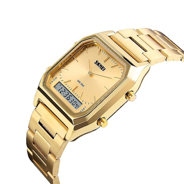 Skmei 1220 multifunktionell utomhus vattentät watch Gold