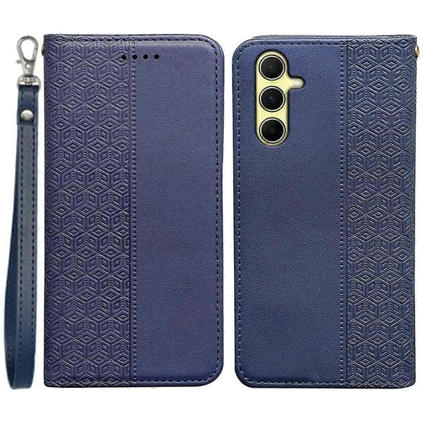 Til Galaxy A55 5G Telefon Cover Multicolor Blue