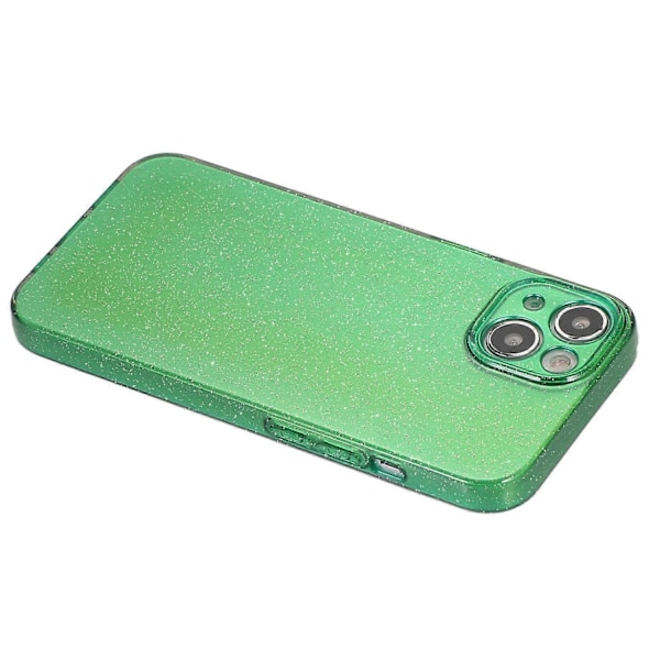 Glitter Pulver Blød TPU Anti-drop Jelly Telefon Cover til iPhone 13 6.1 tommer Multicolor Style E
