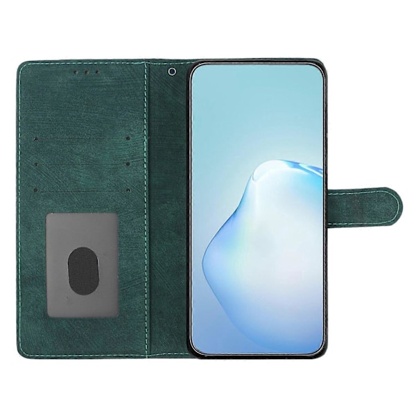 Til Samsung Galaxy A05 4G Etui PU Læder Foldbart Stativ Ensfarvet Telefoncover Multicolor Style E