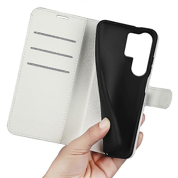 Til Samsung Galaxy S25 Ultra Case Litchi Tekstur Stødsikker Læder Wallet Telefon Cover Multicolor Style A