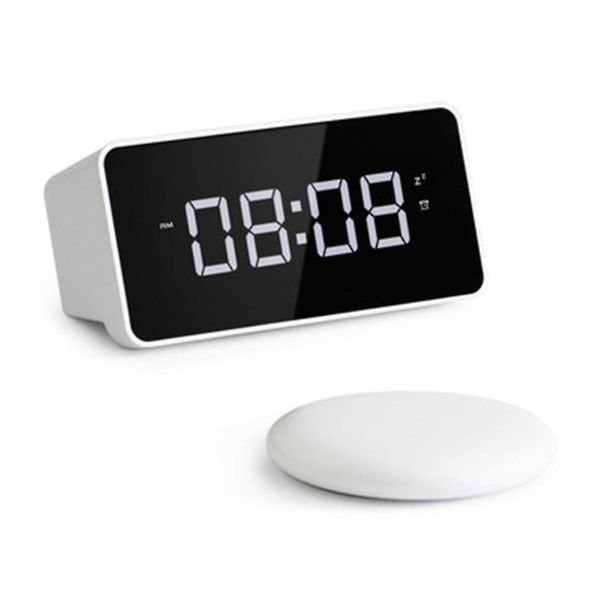 Vibrat Ser Bord Seng Shaker Døv Usb Oplader Dæmpbar Skærm Ny