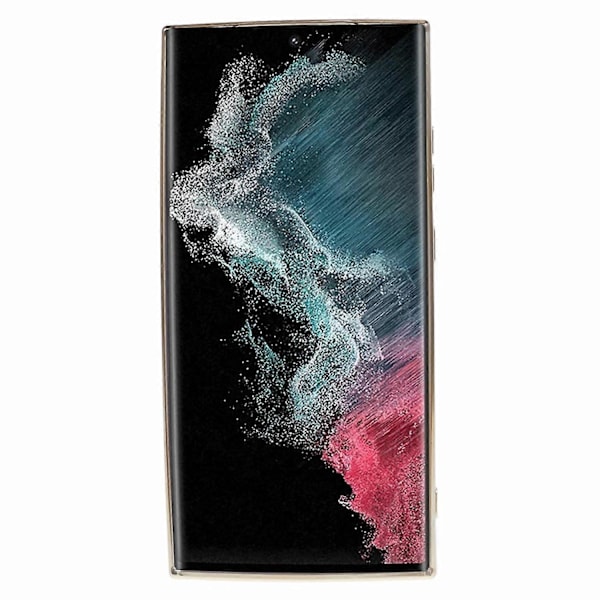 Til Samsung Galaxy S23 Ultra Blankt Telefoncover 6D Elektropletterede Kanter Blødt TPU Cover Multicolor Style C