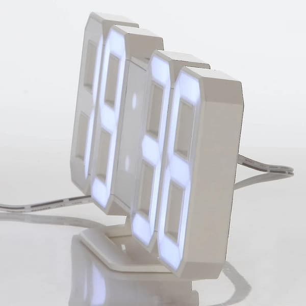Minimalistisk ledklocka