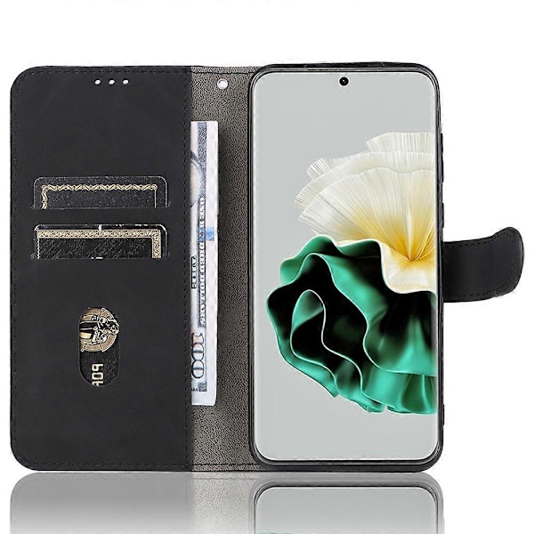 Plånboksfodral för Huawei P60/P60 Pro PU Läder Hudvänligt Ställ Folio Stöttåligt Skydd