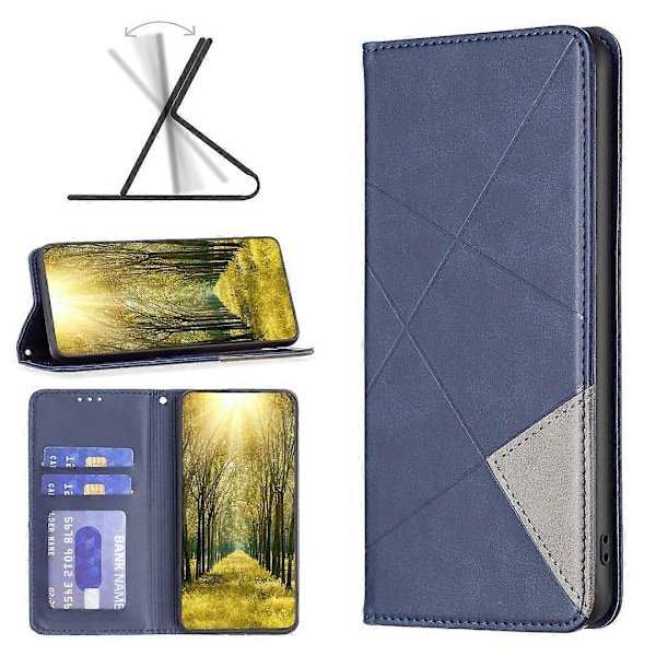 Mobilskal för Samsung Galaxy A05 4G Fodral Präglat PU Läder Anti-fall Skal Multicolor Style A
