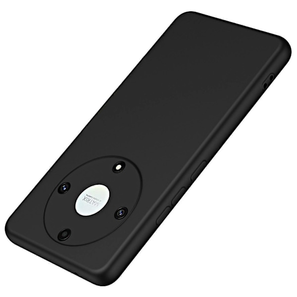 Baksida Skal för Honor X9a 5G/Magic5 Lite 5G 2.2mm Tjocklek Fiberfoder Gummerat TPU Mobilskal Multicolor Style D