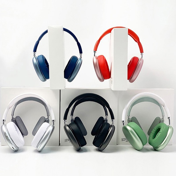 Uudet P9-Max TWS Bluetooth -kuulokkeet Langattomat päälle asennettavat kuulokkeet sininen blue blue Onesize