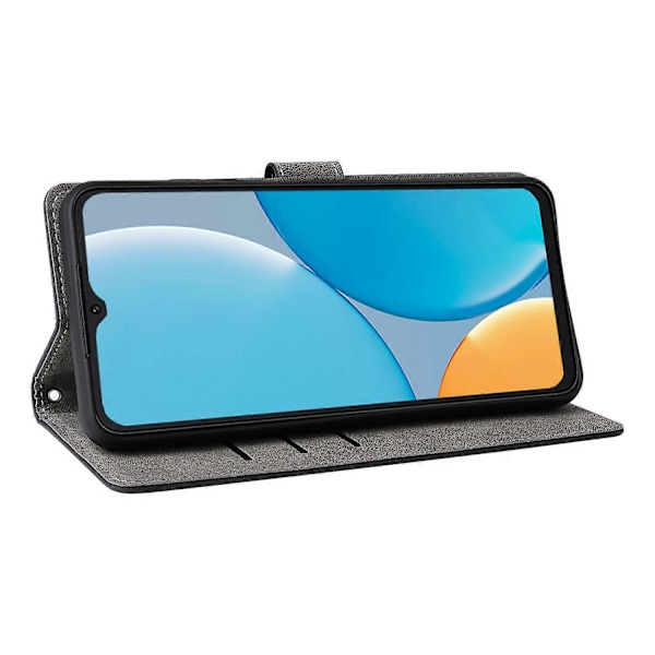 For itel A50C A669L Lommebok Etui RFID-blokkering PU-skinn Deksel Stativ Visning Multicolor Style C